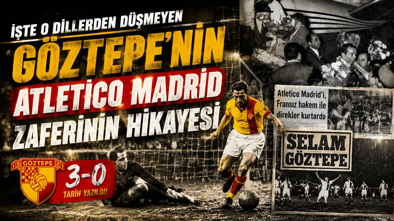 Alsancak'ta Atletico Madrid zaferi